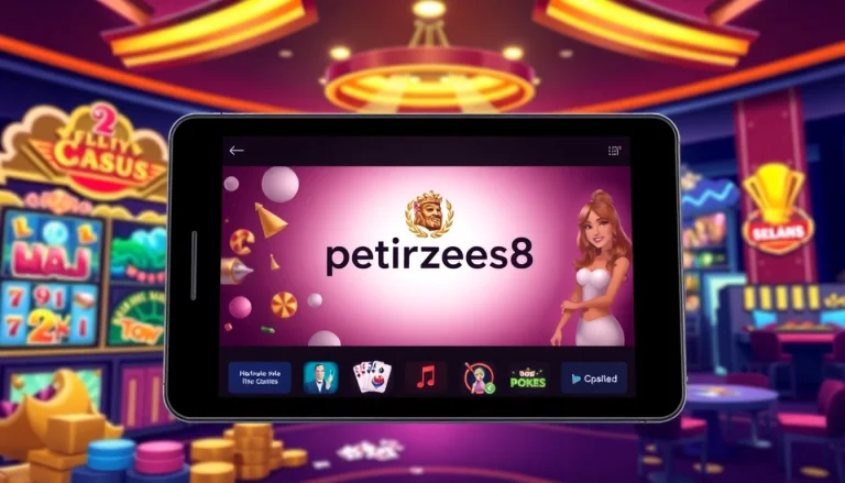 Engage with petirzeus88's exciting online gaming options featuring slots and live dealers.