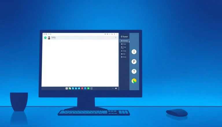 Download line下載電腦版 app on a sleek computer interface, showcasing its modern design features.