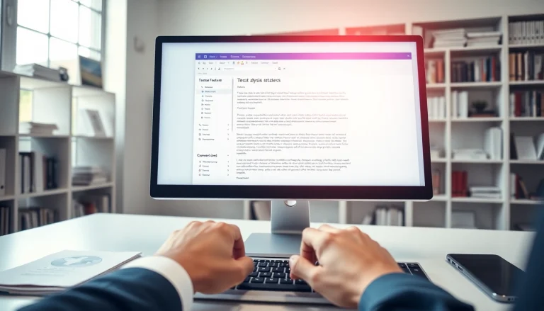 Engaging screenshot of a plagiarism detector tool analyzing text for originality.
