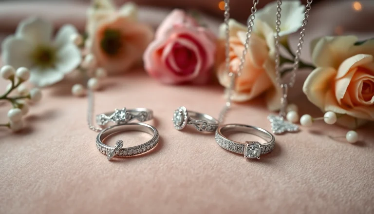 Showcasing intricate silver jewelry with elegant details and a luxurious aesthetic.