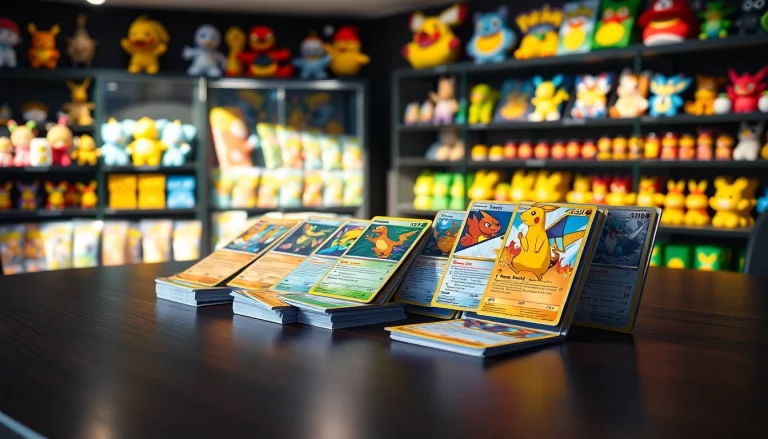 Showcase of real pokemon cards india on a table, capturing vibrant characters like Pikachu and Charizard.