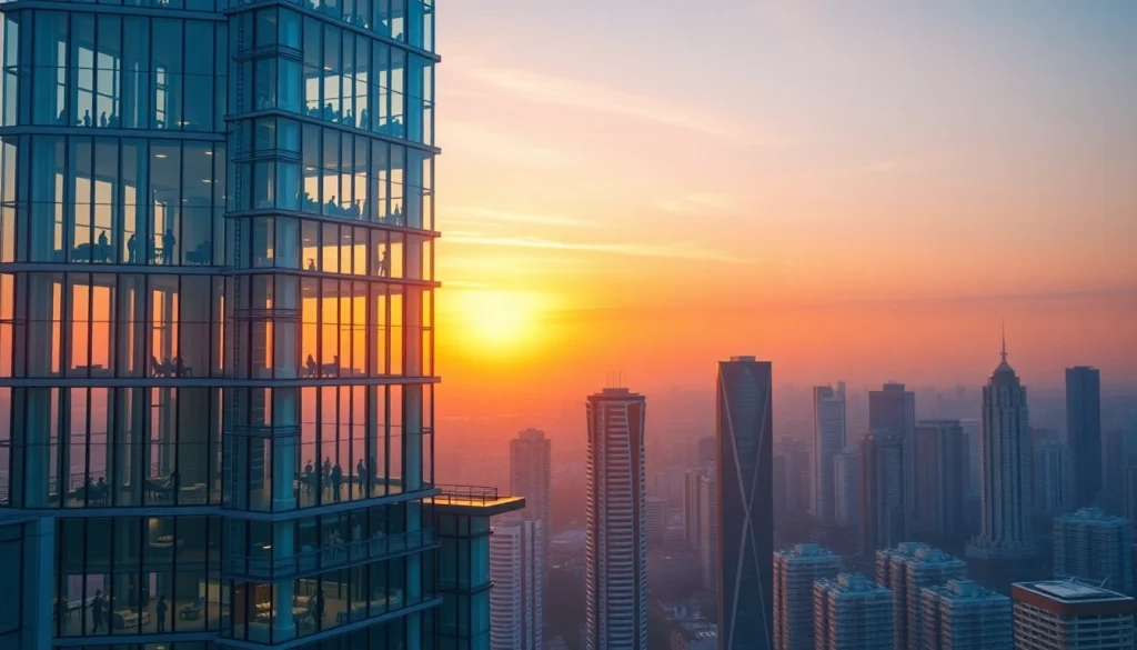 Build and manage a stunning sim tower featuring offices, hotels, and lively residents.