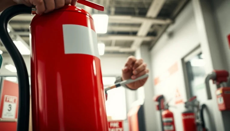 Ensure safety with effective fire extinguisher servicing Cannock in a commercial setting.