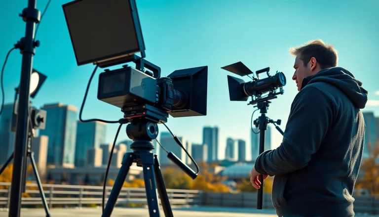 Experience high-quality video production in Edmonton with a skilled team capturing compelling content.