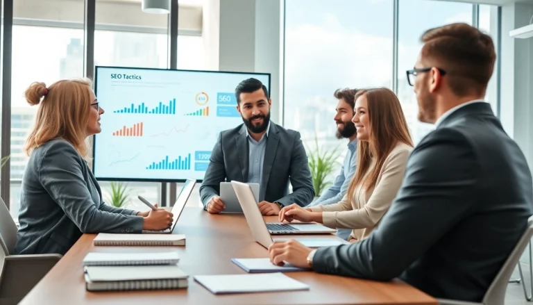Boost your online presence with expert edmonton seo strategies in a modern office.