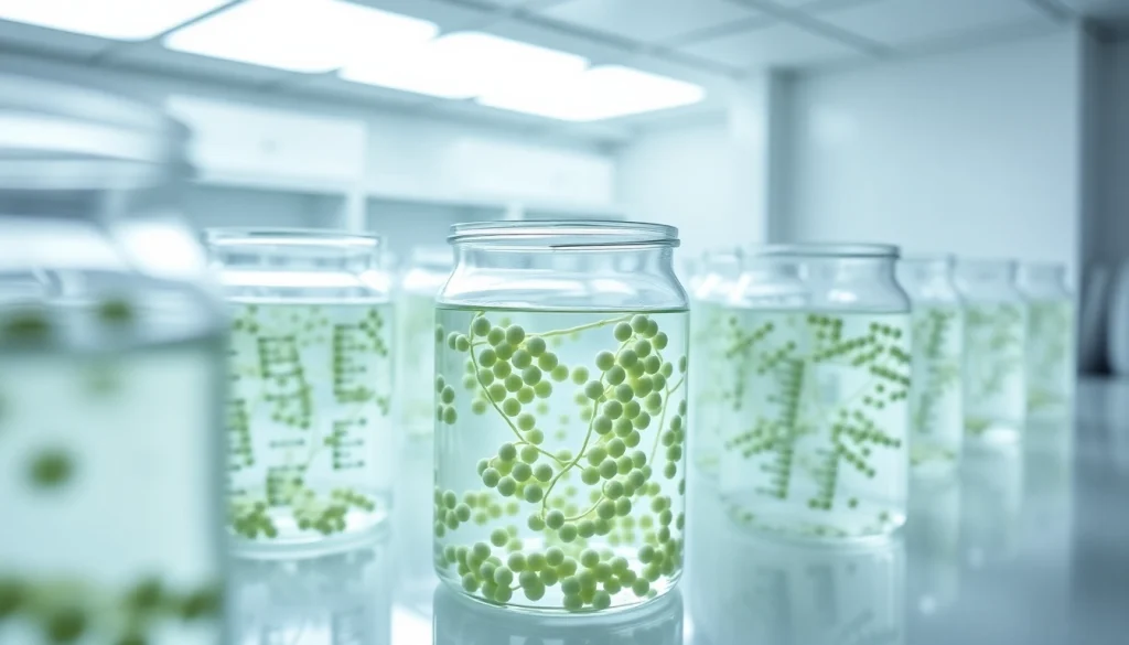 Enhance your all check with a visual of advanced feeder-free stem cell culture techniques in a lab.
