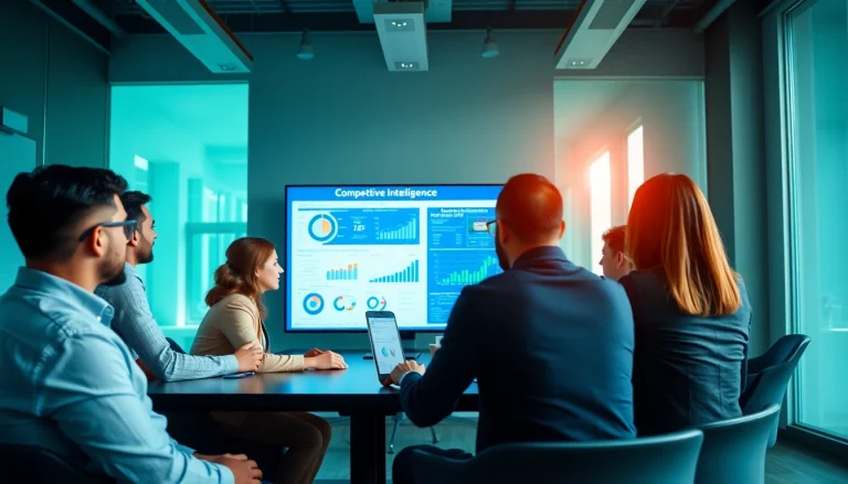 Analyze competitive intelligence strategies in a dynamic team meeting environment.