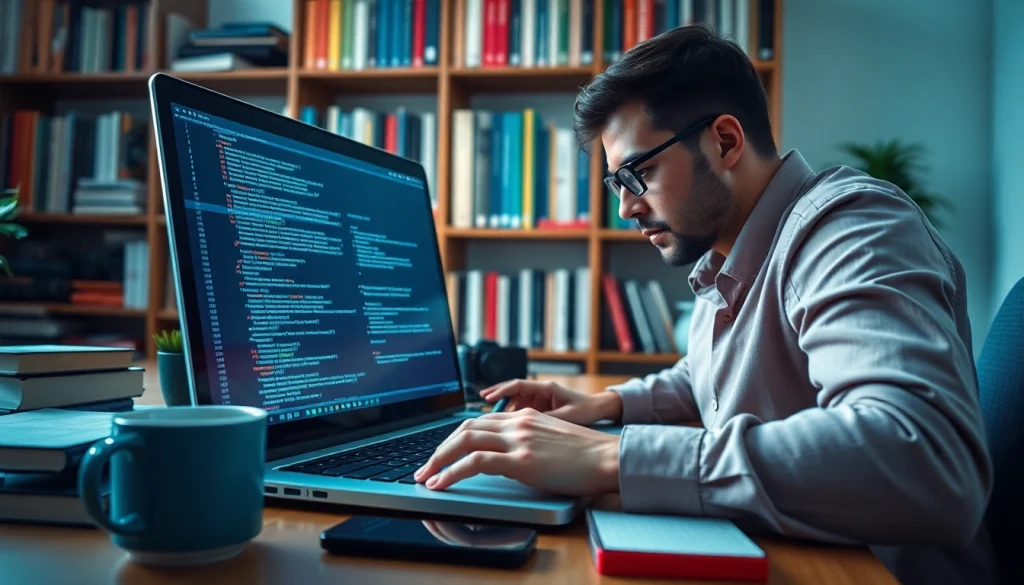 Learn the Advanced PHP programming course with a web developer focused on coding in a professional setting.