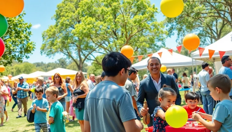 Experience the excitement at the wildfire event perth with families enjoying games and activities outdoors.