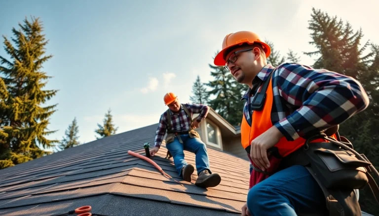 Inspecting roofing in Vancouver Wa to ensure quality and safety standards.